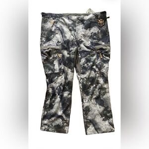 Scentlok Savanna Aero Crosshair Camo Pants - Carbon Alloy - Men's 3XL